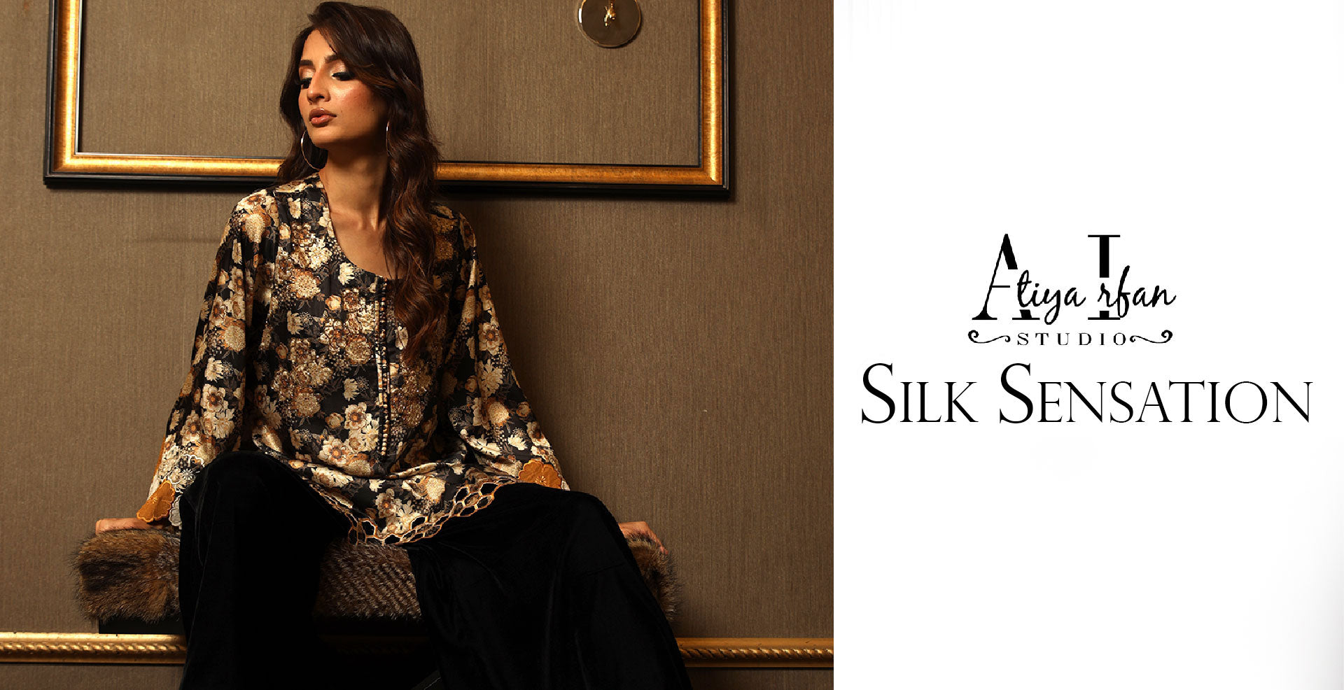 Silk Sensation Luxury Pret By Atiya Irfan www.atiyairfan.com
