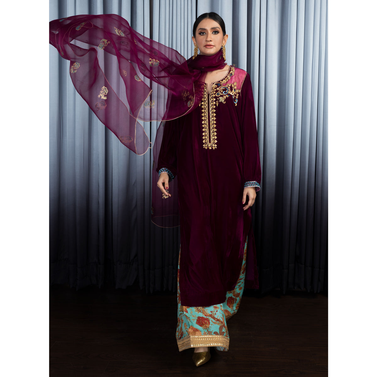LV-07 Luxe Velvet By Atiya Irfan www.atiyairfan.com