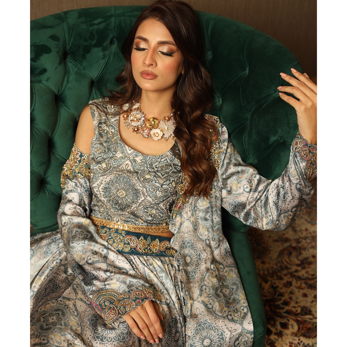 SS1- Silk Collection Atiya Irfan www.atiyairfan.com
