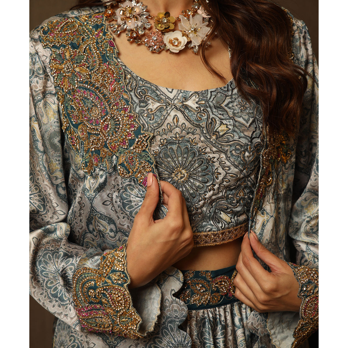 SS1- Silk Collection Atiya Irfan www.atiyairfan.com