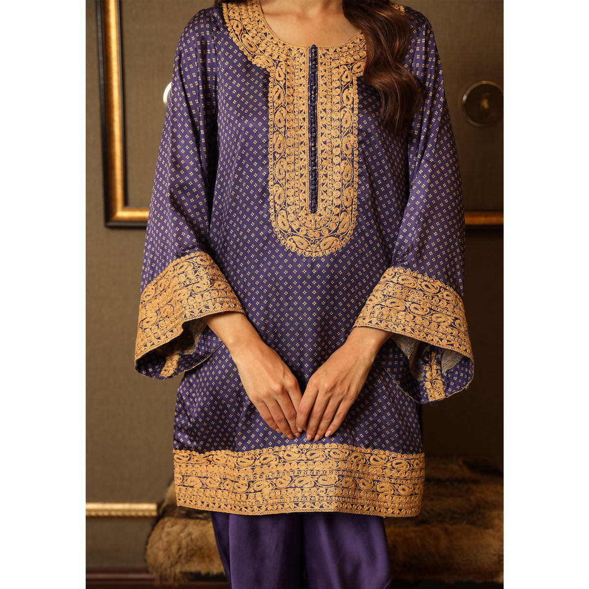 SS2 Silk Collection Luxury Pret By Atiya Irfan atiyairfan.com