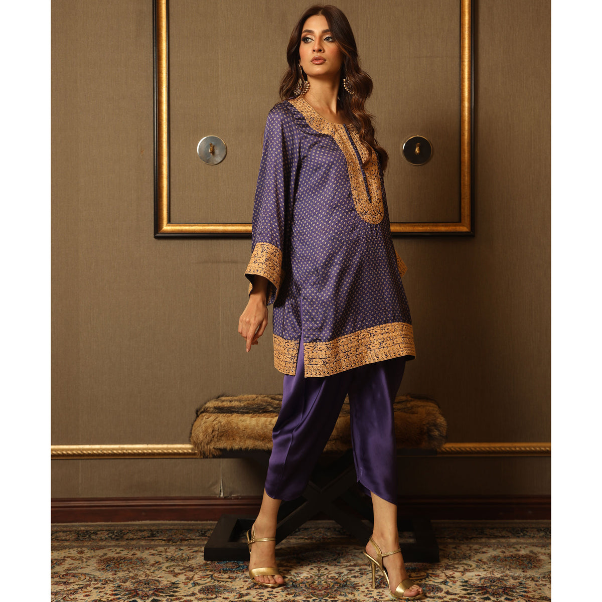 SS2 Silk Collection Luxury Pret By Atiya Irfan atiyairfan.com