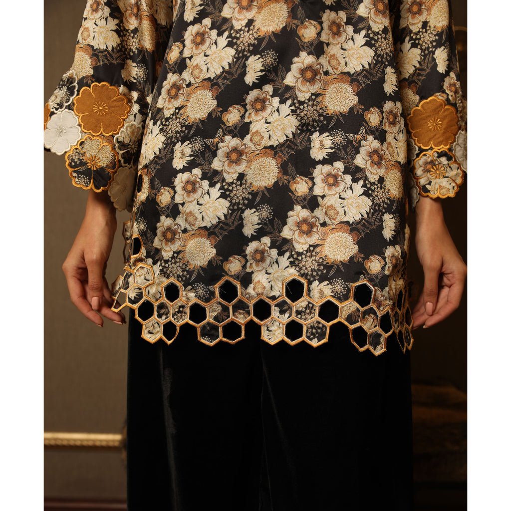 SS3 Silk Collection Luxury Pret Atiya Irfan www.atiyairfan.com