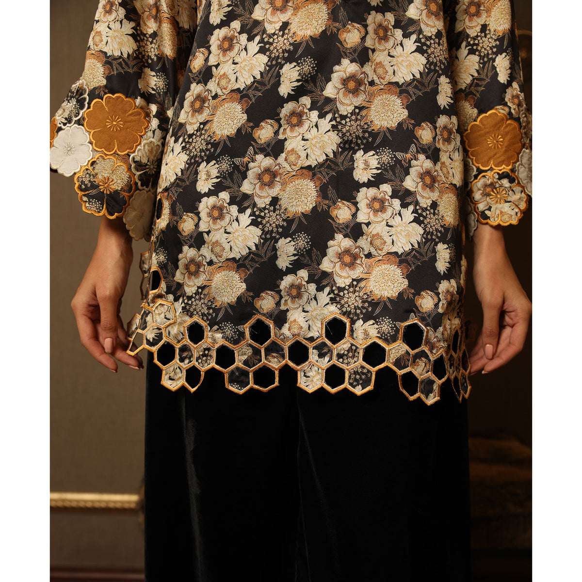 SS3 Silk Collection Luxury Pret Atiya Irfan www.atiyairfan.com