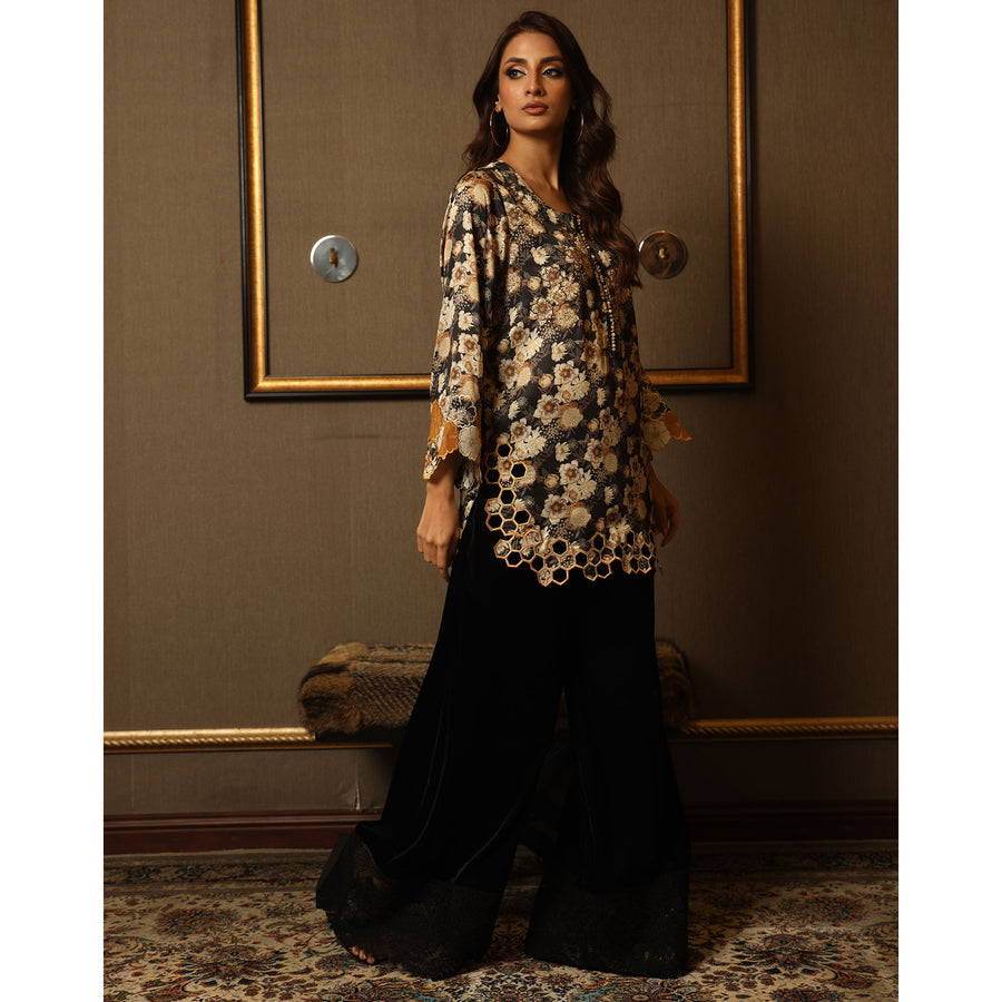 SS3 Silk Collection Luxury Pret Atiya Irfan www.atiyairfan.com