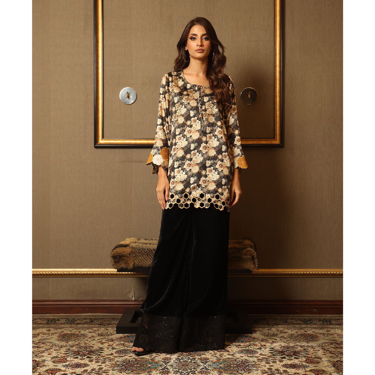 SS3 Silk Collection Luxury Pret Atiya Irfan www.atiyairfan.com