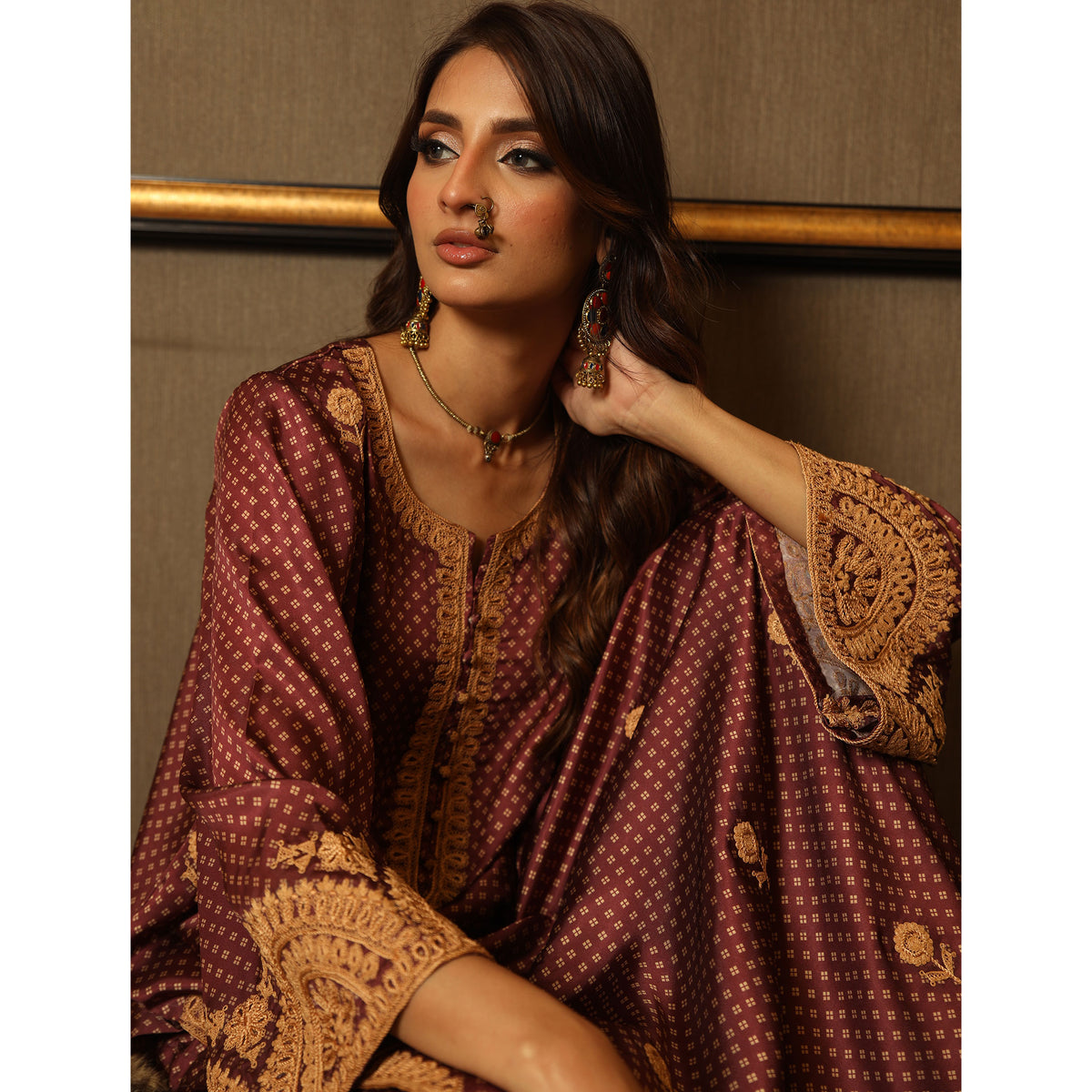 SS5 Silk Collection Luxury Pret Atiya Irfan www.atiyairfan.com