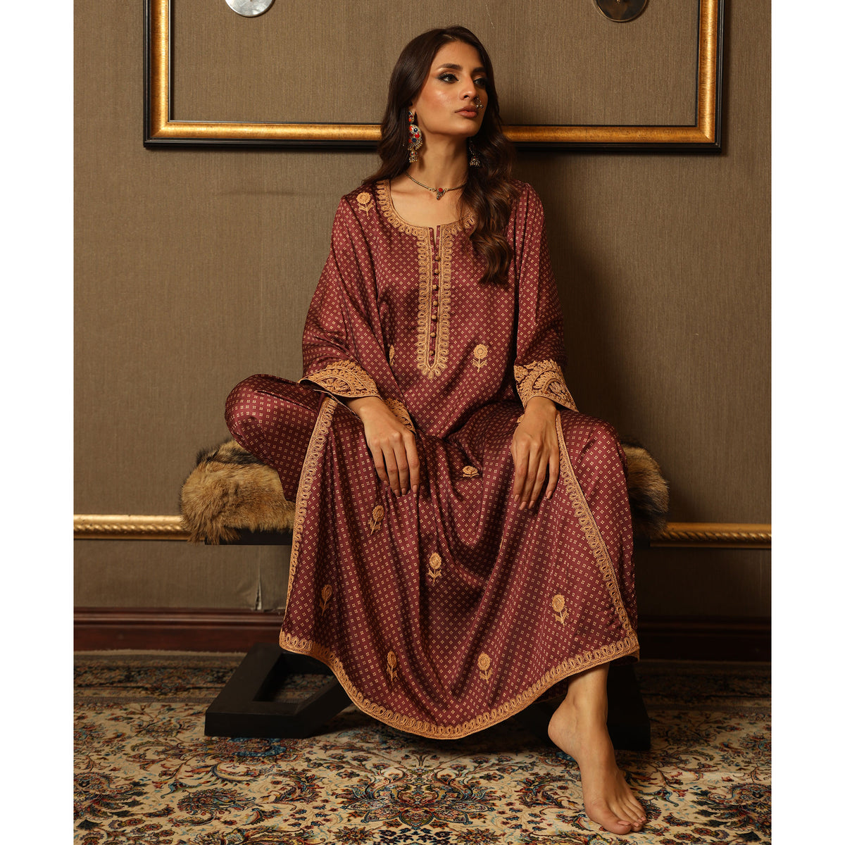 SS5 Silk Collection Luxury Pret Atiya Irfan www.atiyairfan.com