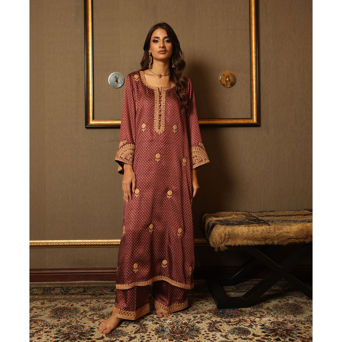 SS5 Silk Collection Luxury Pret Atiya Irfan www.atiyairfan.com