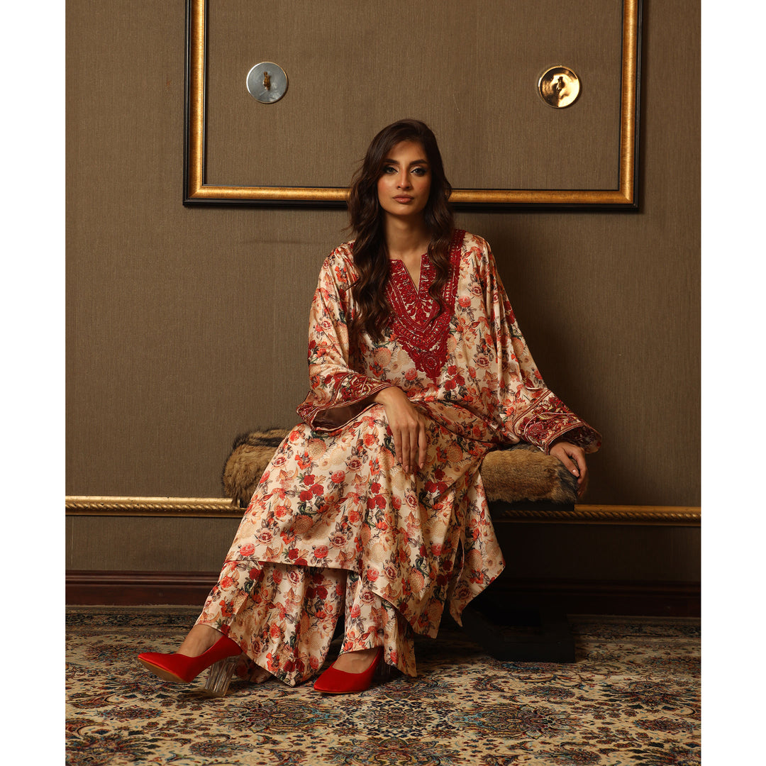 SS6 Silk Collection Luxury Pret By Atiya Irfan www.atiyairfan.com