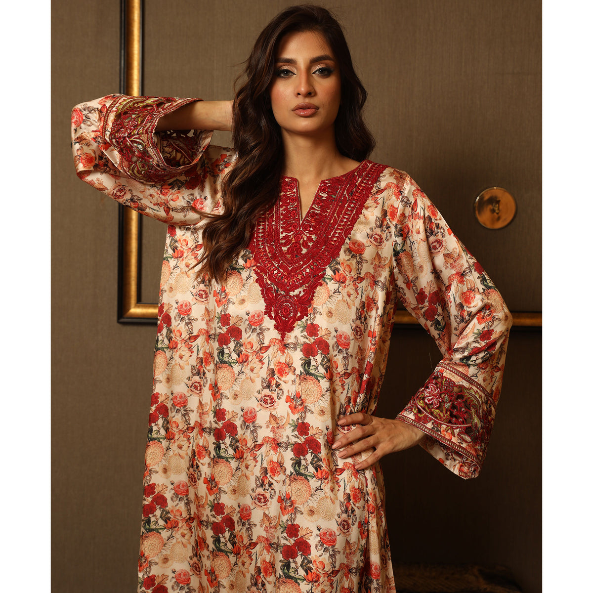 SS6 Silk Collection Luxury Pret By Atiya Irfan www.atiyairfan.com