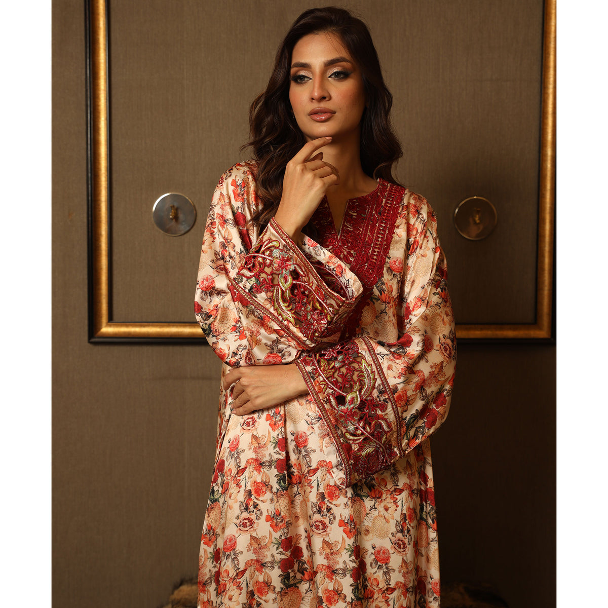 SS6 Silk Collection Luxury Pret By Atiya Irfan www.atiyairfan.com
